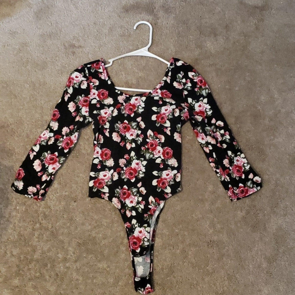 Floral bodysuit